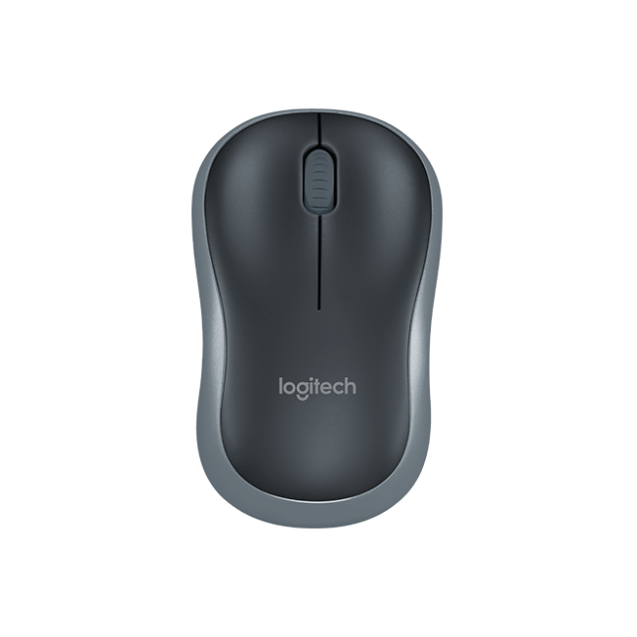 Logitech M185 - Wireless Mouse - Black